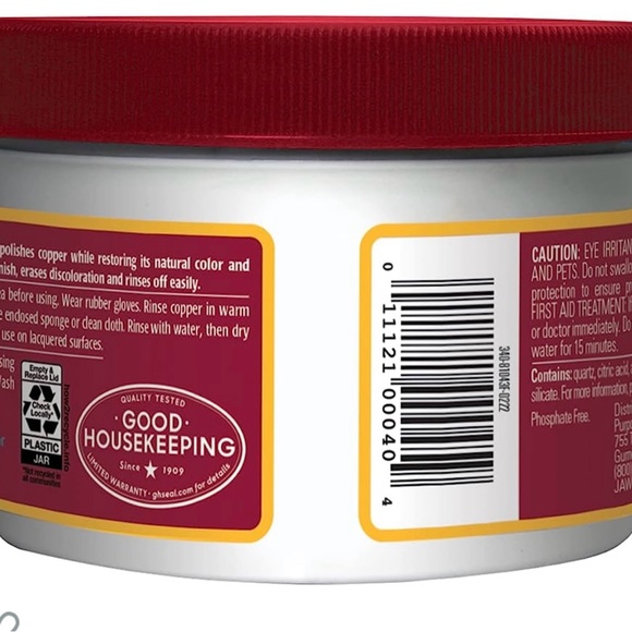 NEW UNOPENED WRIGHT’S COPPER and BRASS and BRONZE CREAM CLEANER - Picture 2 of 6